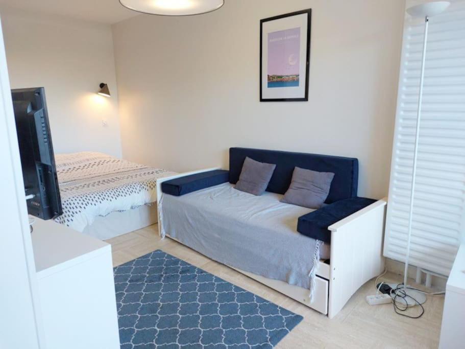 Studio Eleverca 3*- Rez De Jardin Terrasse - Axelle Loc'Appart มองเดอลิเยอลานาปูล ภายนอก รูปภาพ